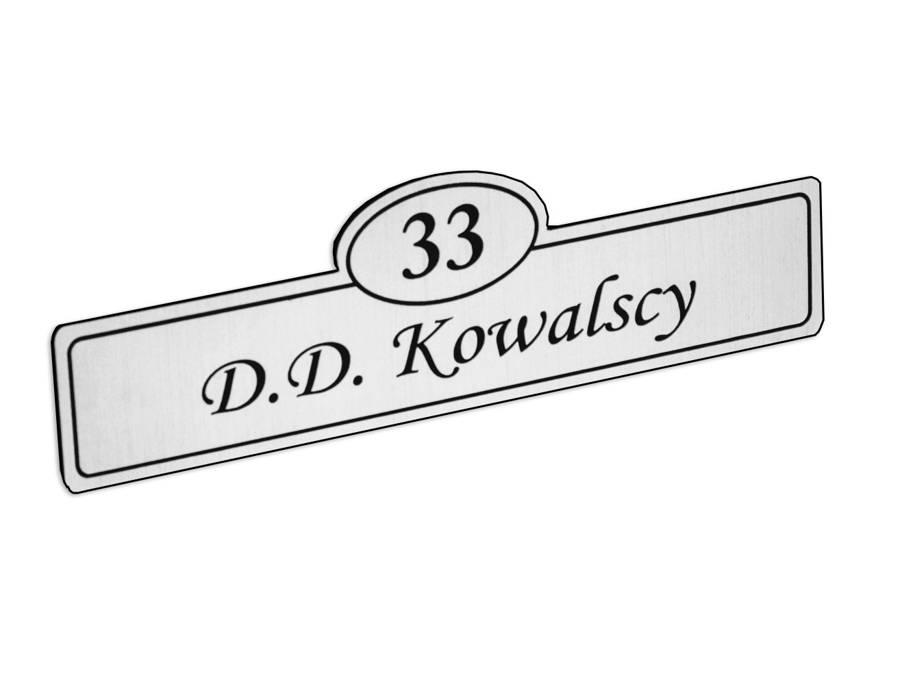 TABLICZKA WIZYTÓWKA NA DRZWI DOM BIURO GRAWER