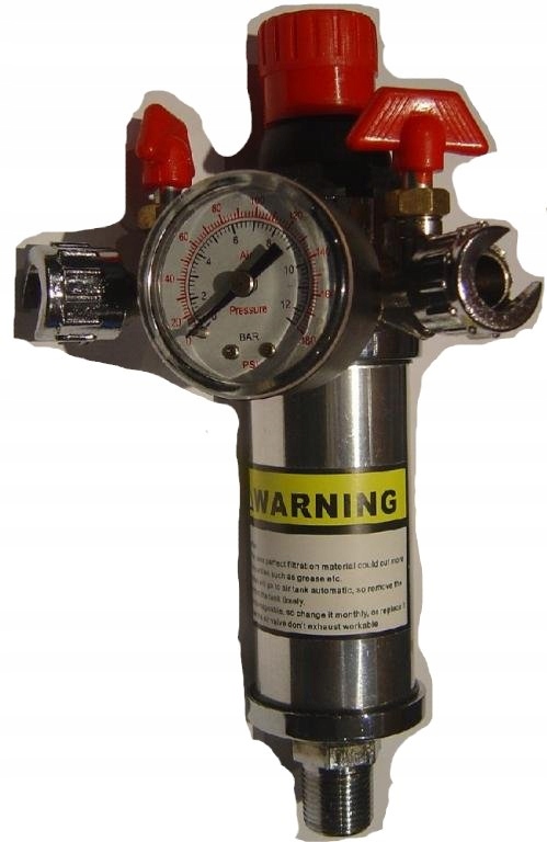 Redukce tlaku s manometrem kompresoru 1/2 palce