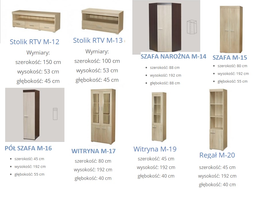 GARDEROBA B-8+6 WIESZAK LUSTRO SZAFKA NA BUTY Marka AB