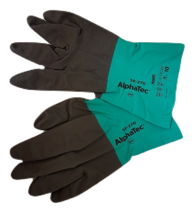 

Rękawice nitrylowe chemoodporne Alphatec 58-270