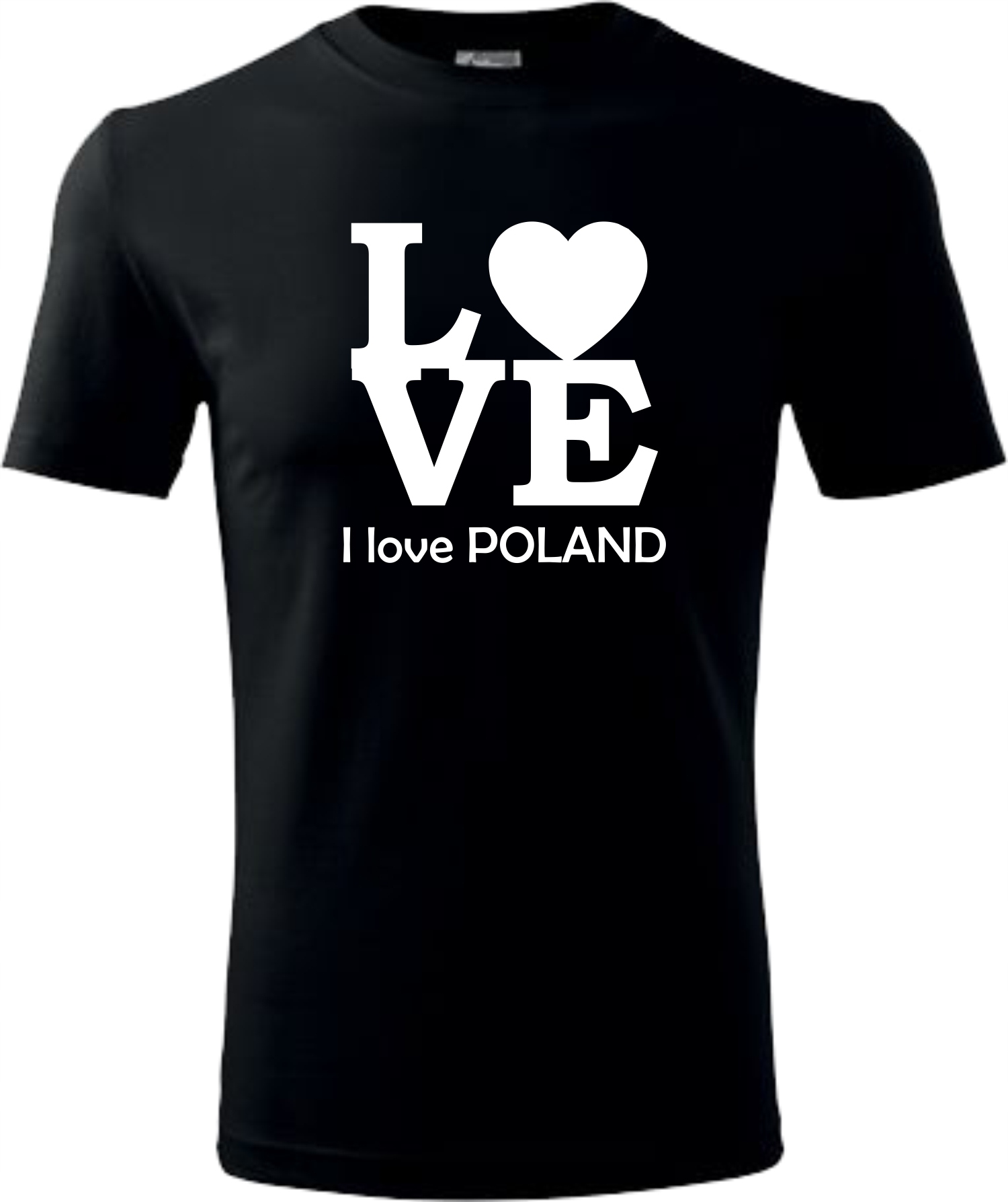 

Koszulka Patriotyczna T-shirt I love Poland r. 5XL