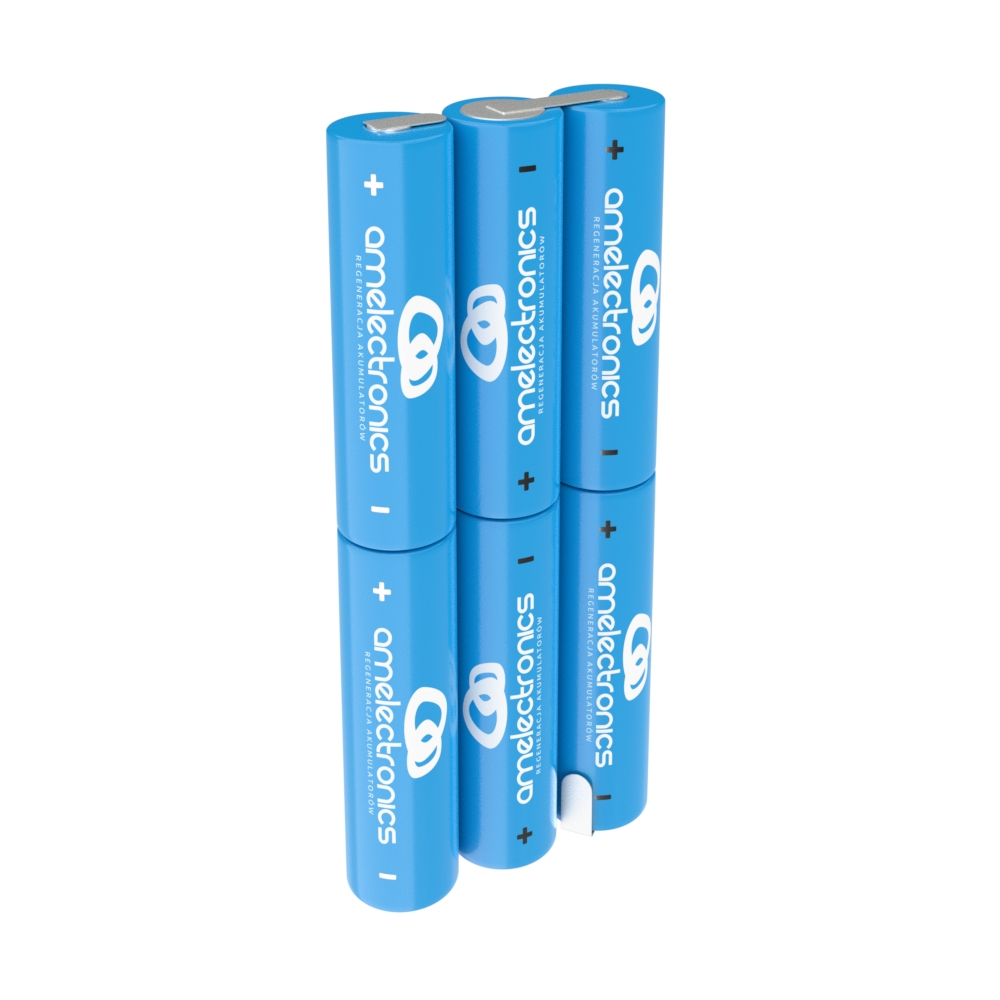

Pakiet Akumulatorów 6 Ogniw Aa 7,2V 2200mAh Ni-mh