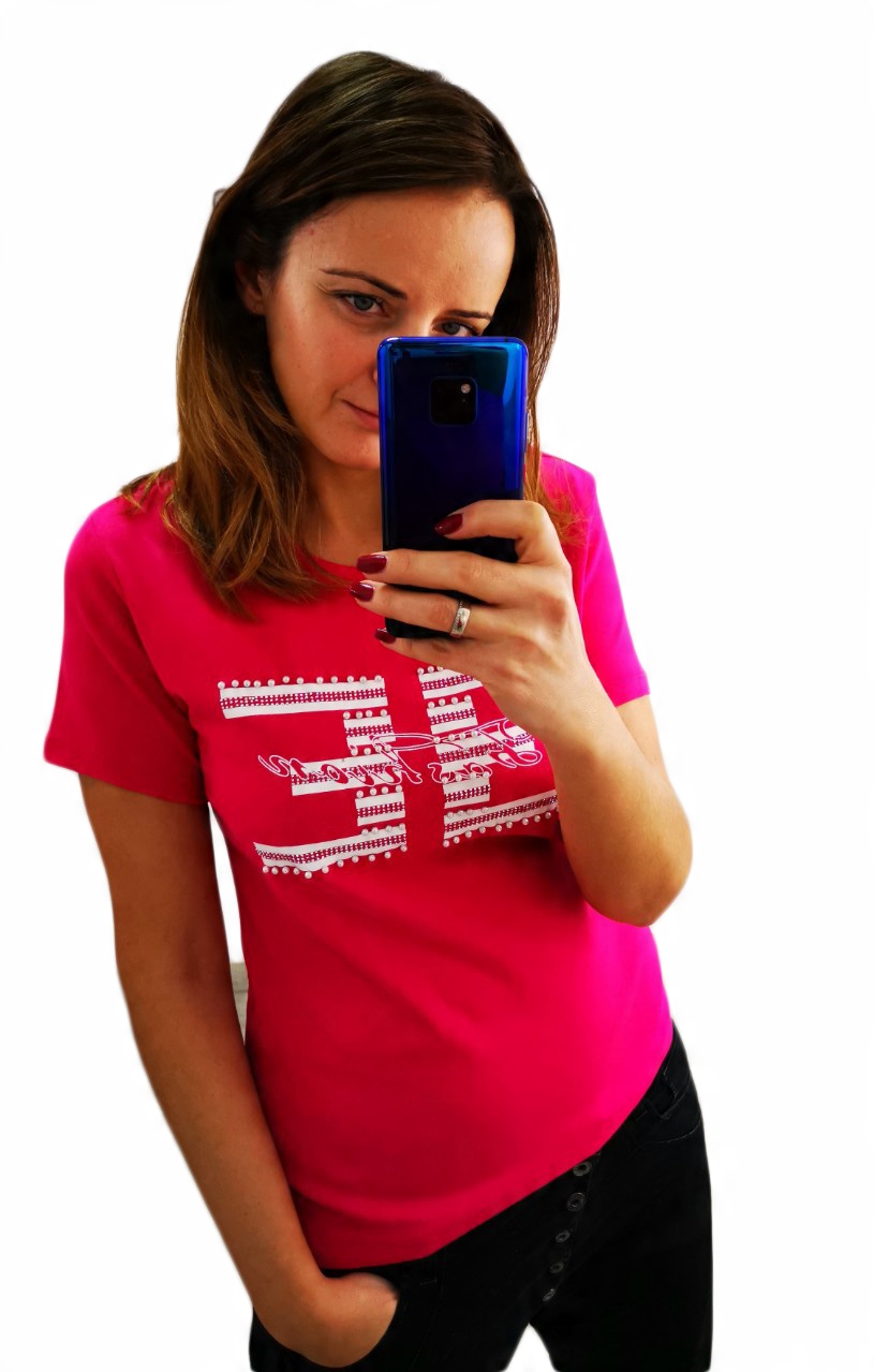

Modna Kobieca Bluzka Benter - Fuksja r.M/L