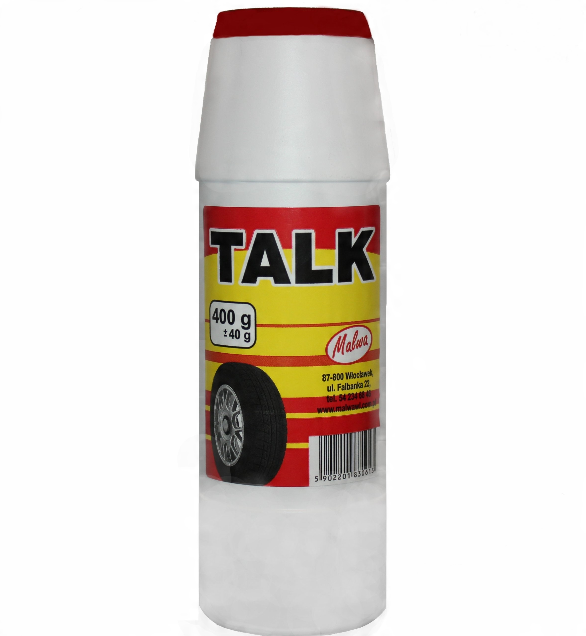 

Talk Techniczny w pojemniku z dozownikiem 400g