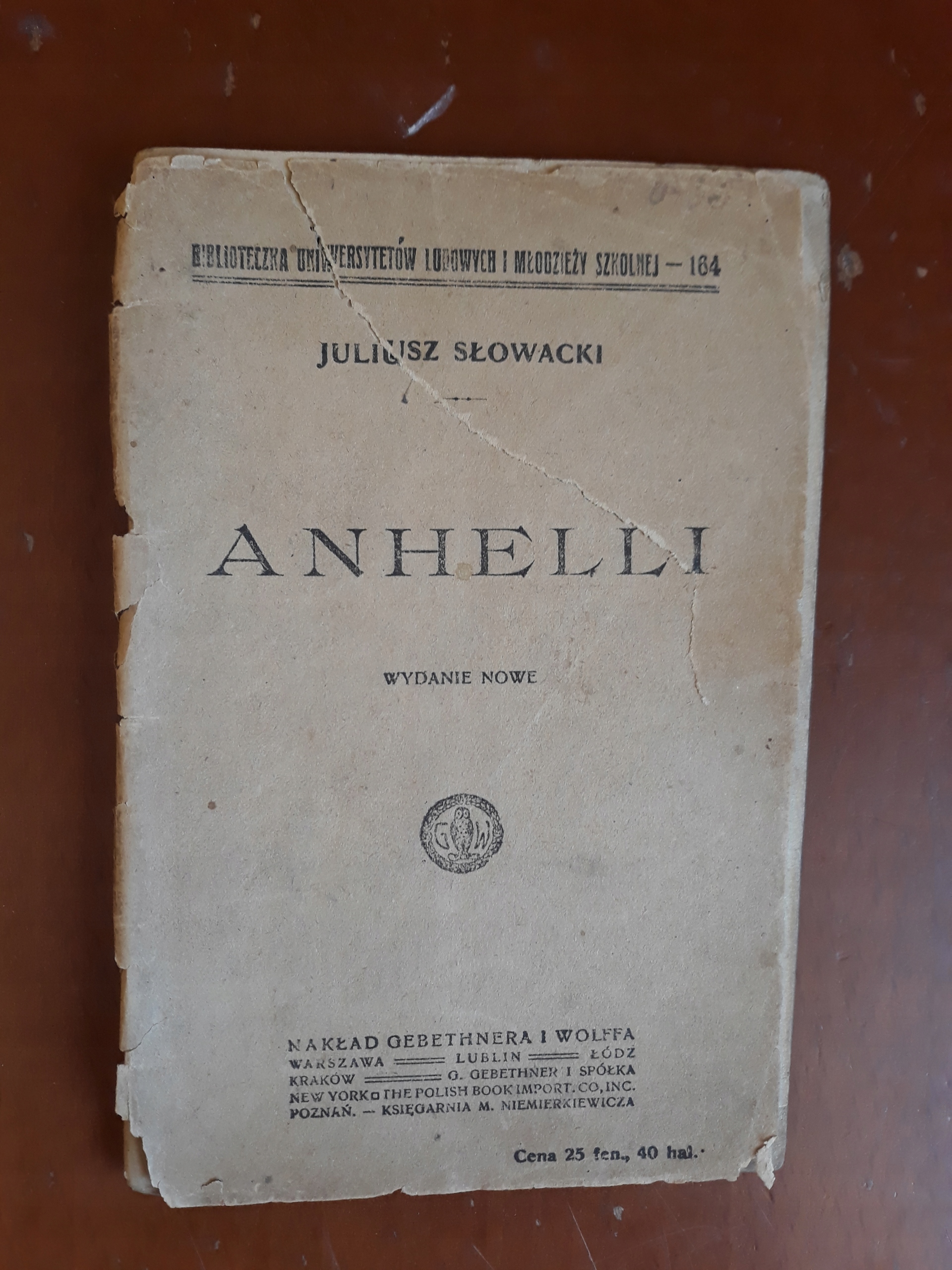 SŁOWACKI ANHELLI 7523896573 Allegro.pl