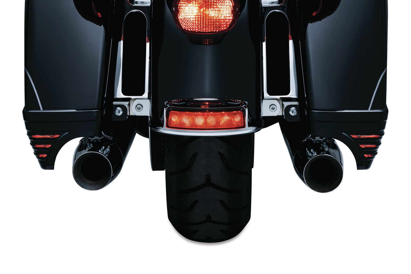 HARLEY ELECTRA ROAD STREET KUFRY PRZYDLUZENIE LED Part number 40001