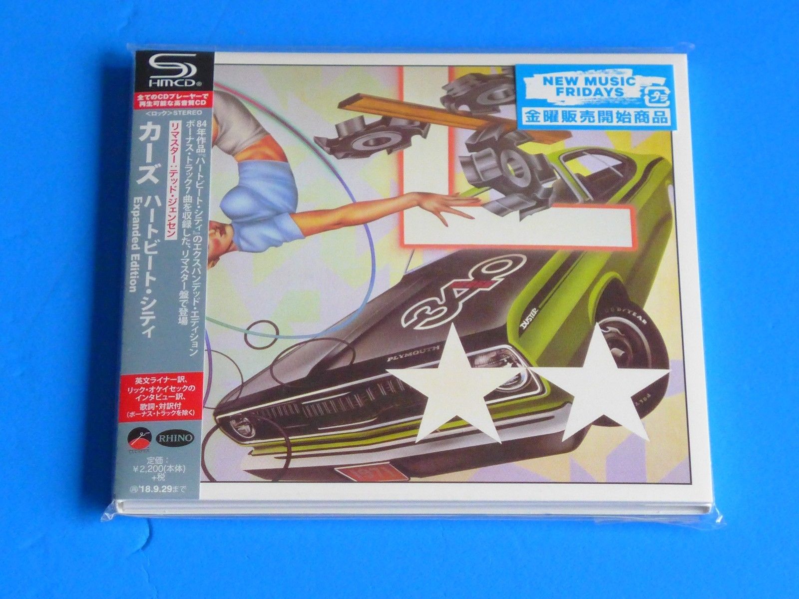 THE CARS Heartbeat City `84 SHM-CD JAPAN 7 bonusów