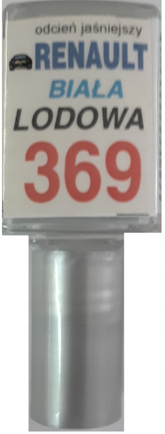 Zaprawka lakier do rys 10ml RENAULT 369 RENAULT