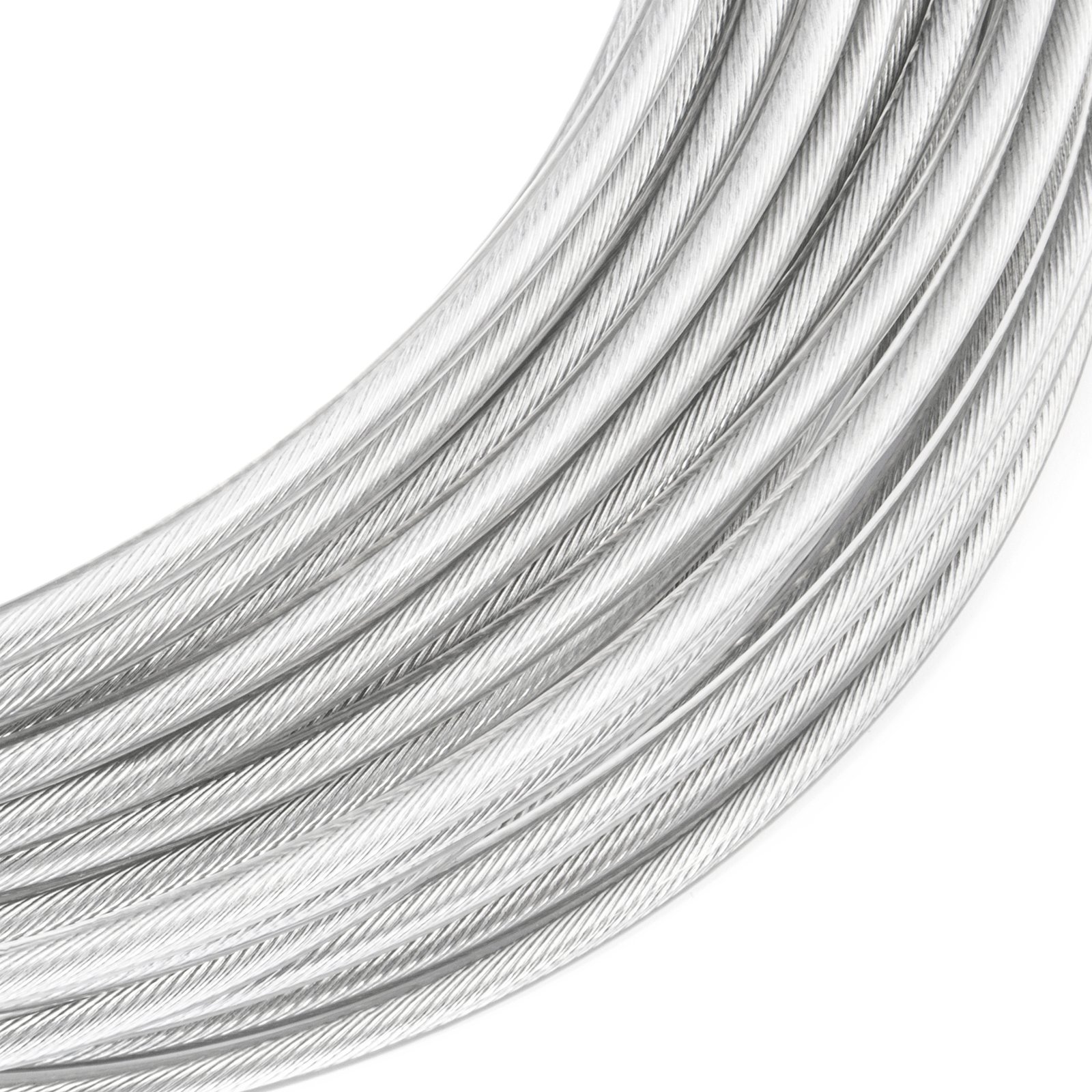 

Lina linka stalowa Pcv 2/3mm 6x7 20mb