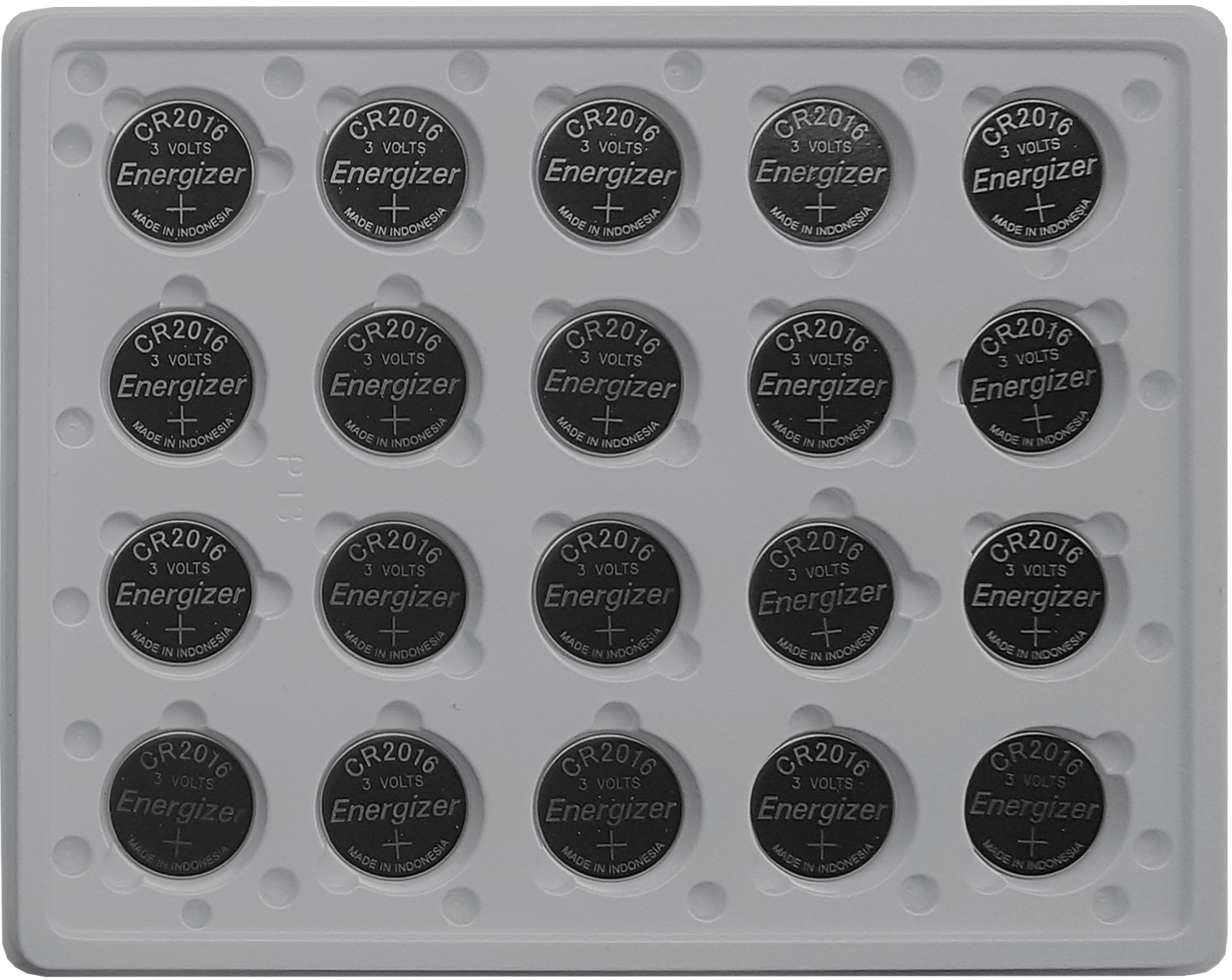 

20x Bateria Energizer CR2016 DL2016 Lithium 3V