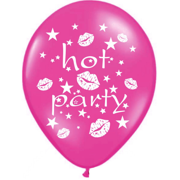 

Balon na Wieczór Panieński - różowy Hot Party