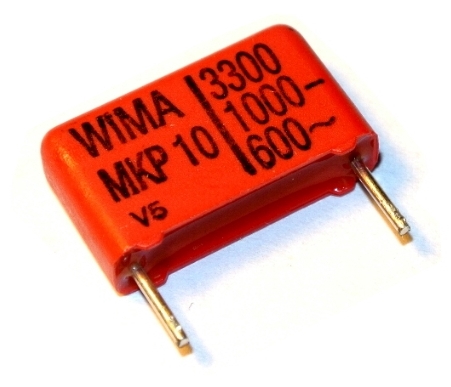 

3.3nF 1000V 600V~ Wima MKP10 15mm [2szt] #312