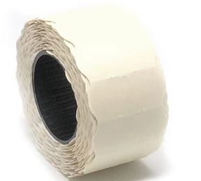 

Taśma do metkownicy 26x12 zaokrąg. boki Meto biała