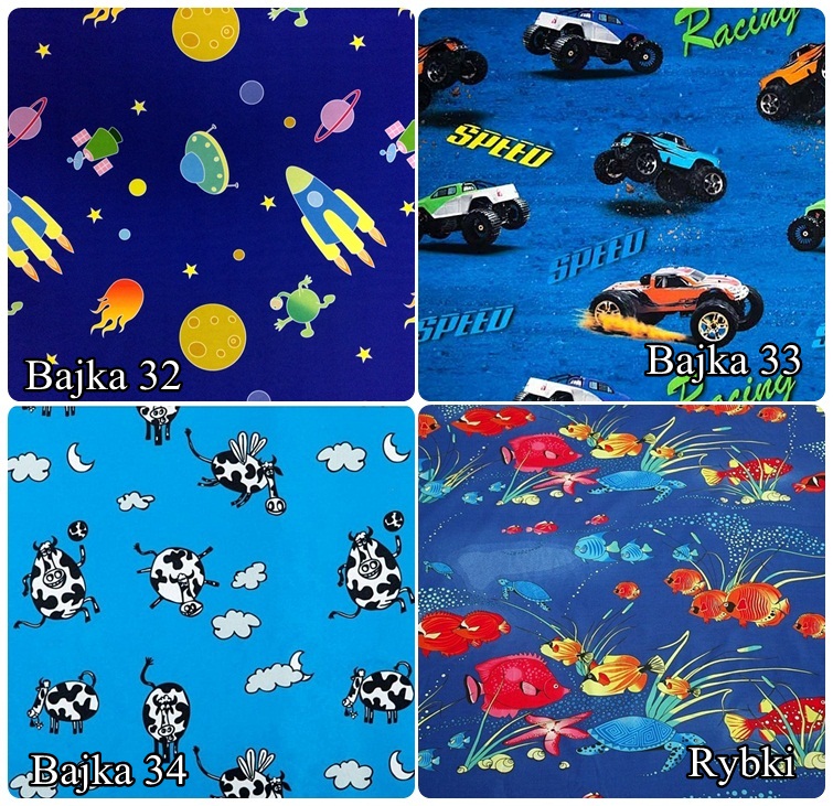 TAPCZANIK KUBUŚ wzory sofa amerykanka długie boki Marka Potex