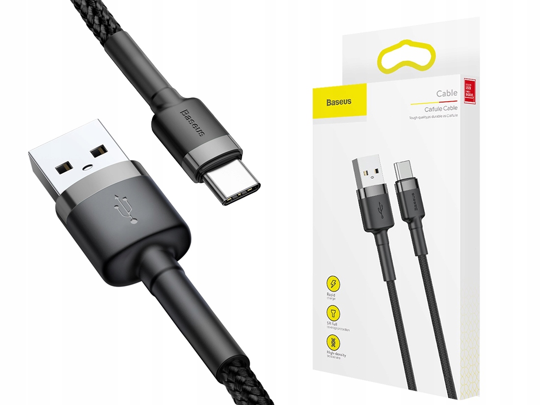 

Baseus Kabel 200CM/2A Usb Type-c Do Xiaomi Sony