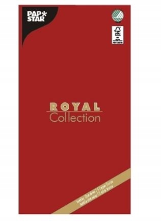 

Obrus papierowy Czerwony Royal 120x180 cm składany