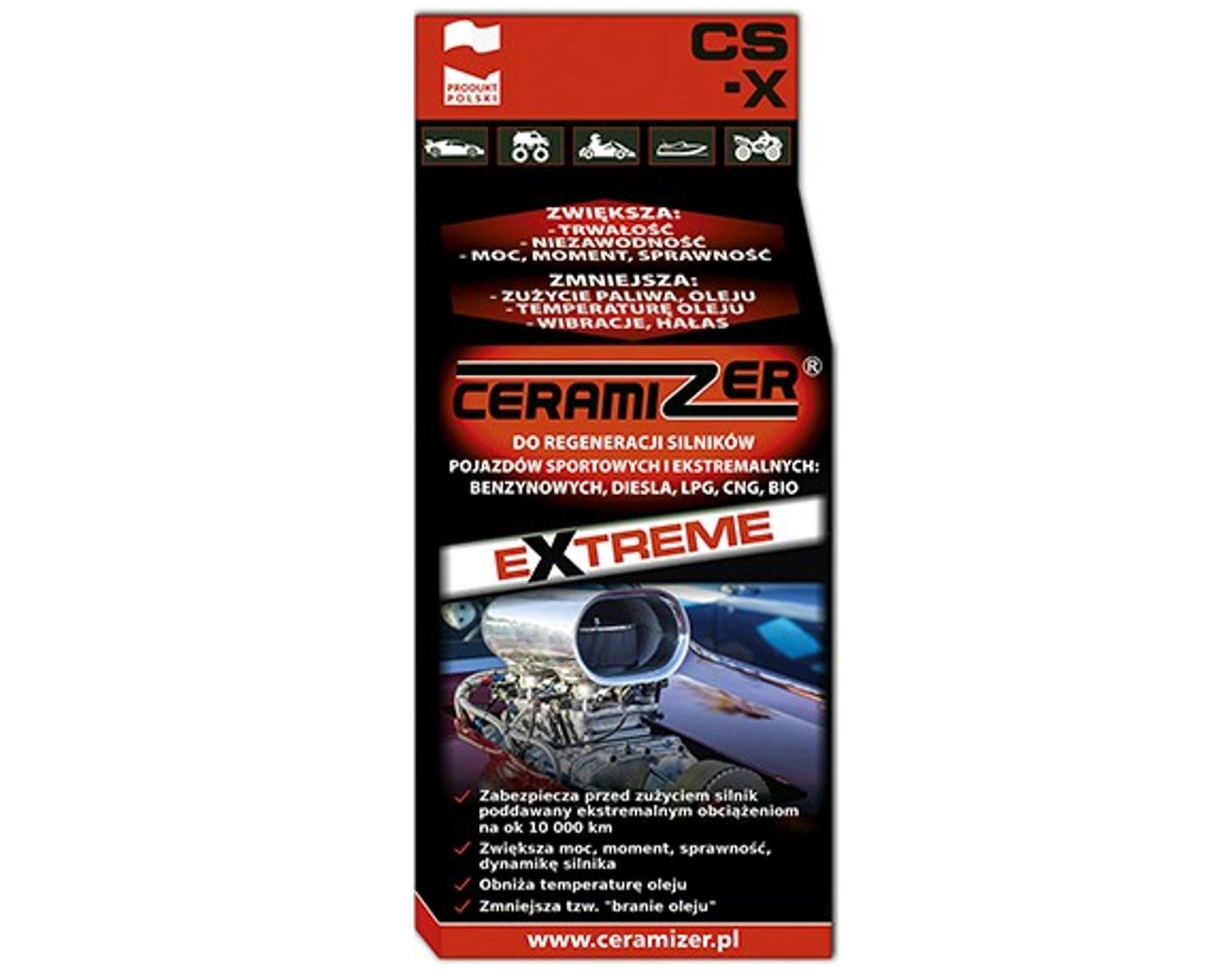 Ceramizer дополнение для четырехтактных двигателей CS-X