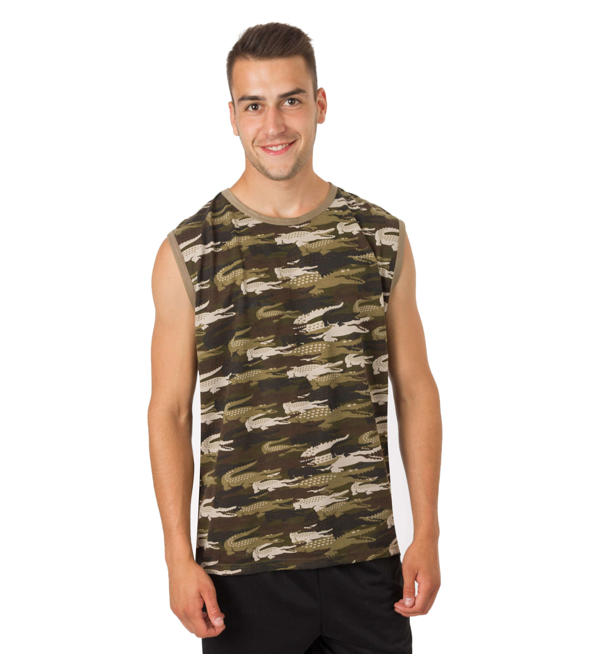 

T-shirt Koszulka Bez Rękawów Męska Moro 497-01 r L