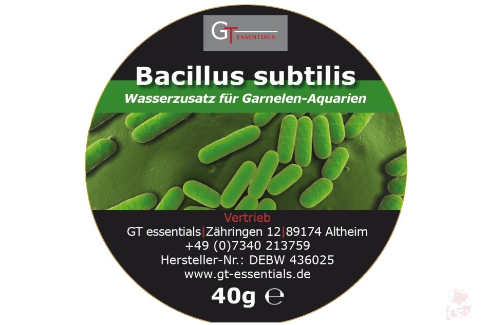 GT Bacillus Subtilis бактерии испытания. 2g e-