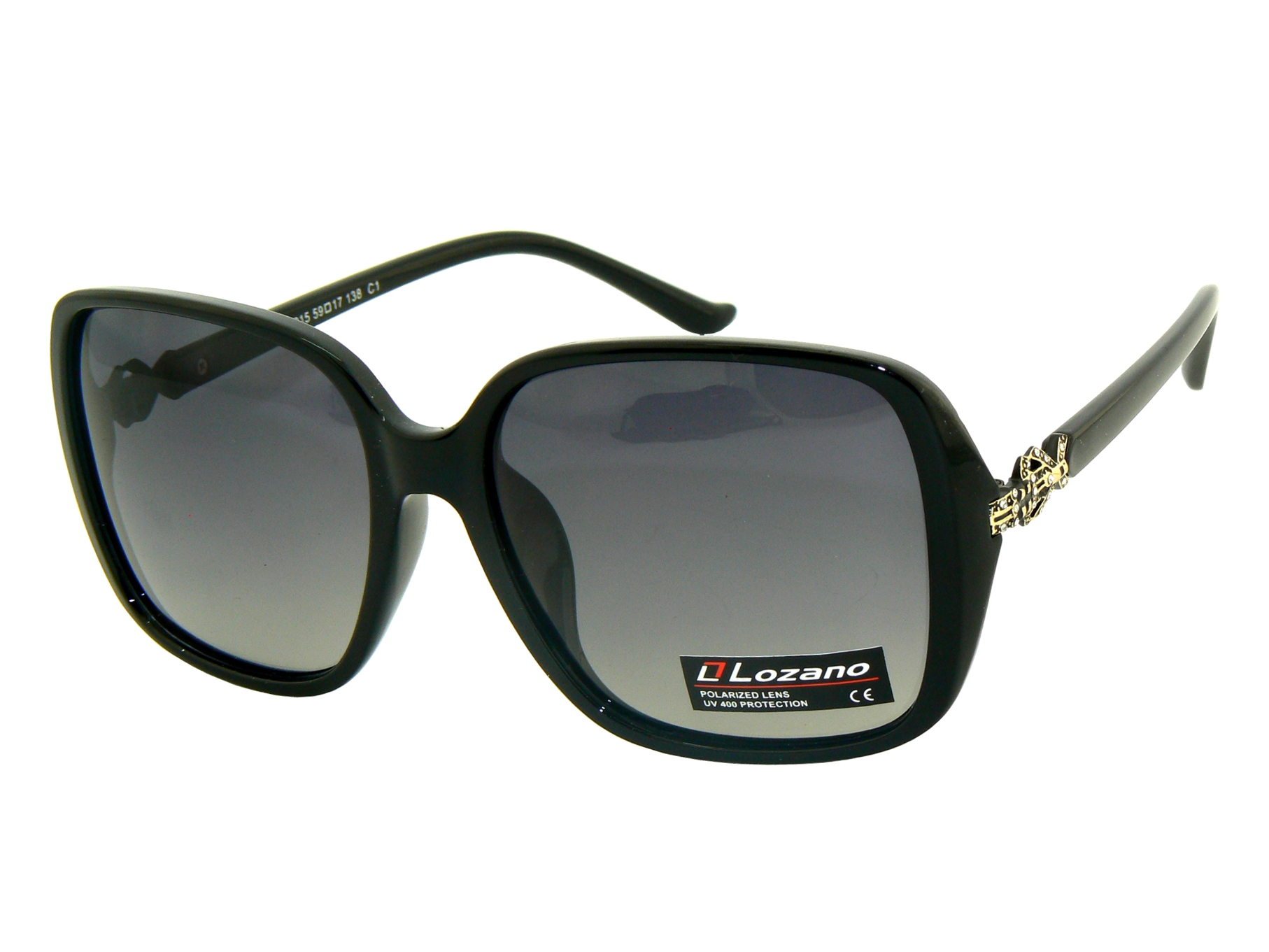 

Damskie Czarne okulary Polaryzacyjne LZ5915 Lozano