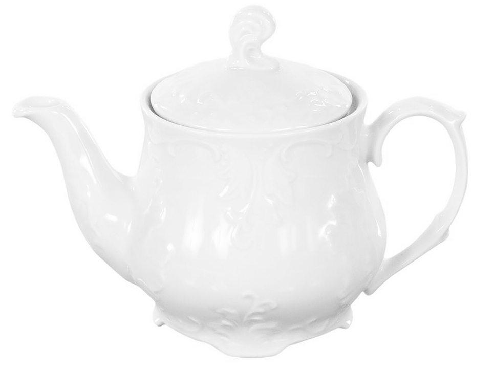 

0001 Czajnik Duży 1100 Biały Rococo Pfp Ćmielów