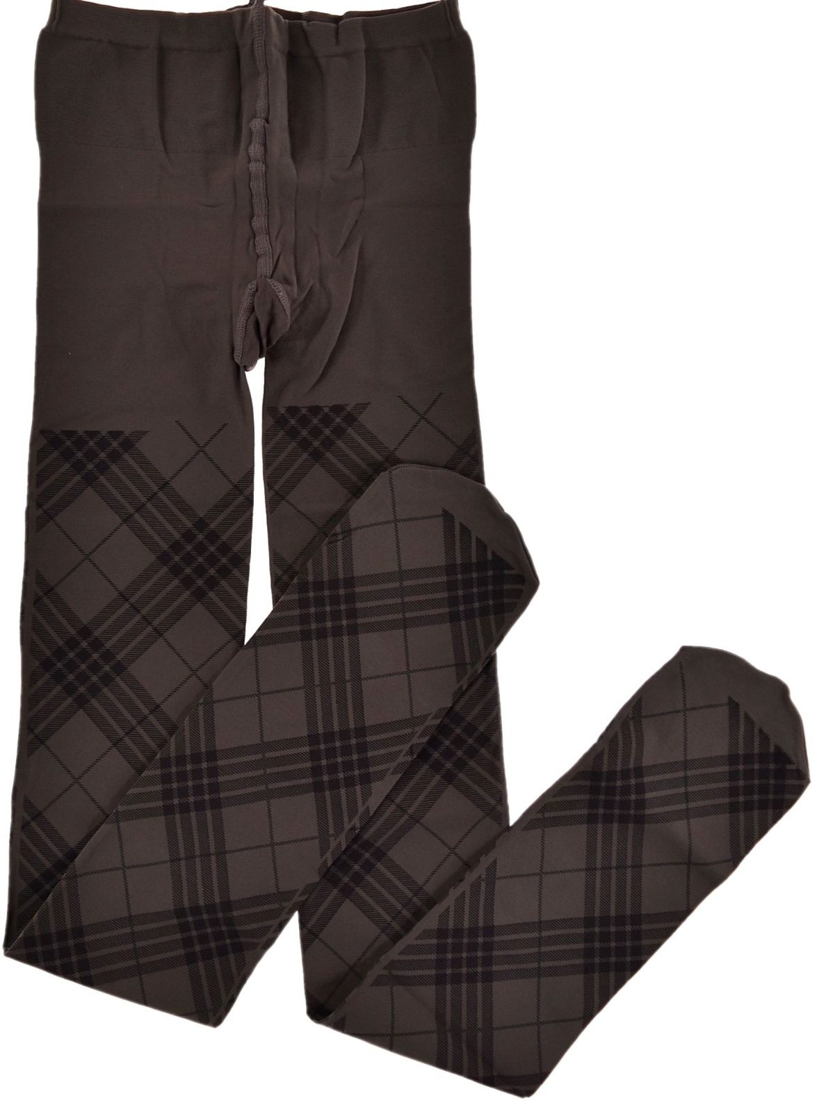 

Calzedonia rajstopy włoskie romby brązowe S/m 1/2