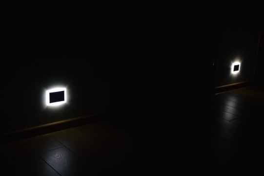 Lampka oprawka schodowa oprawa schodowe 12v LED 60 Kolor czarny