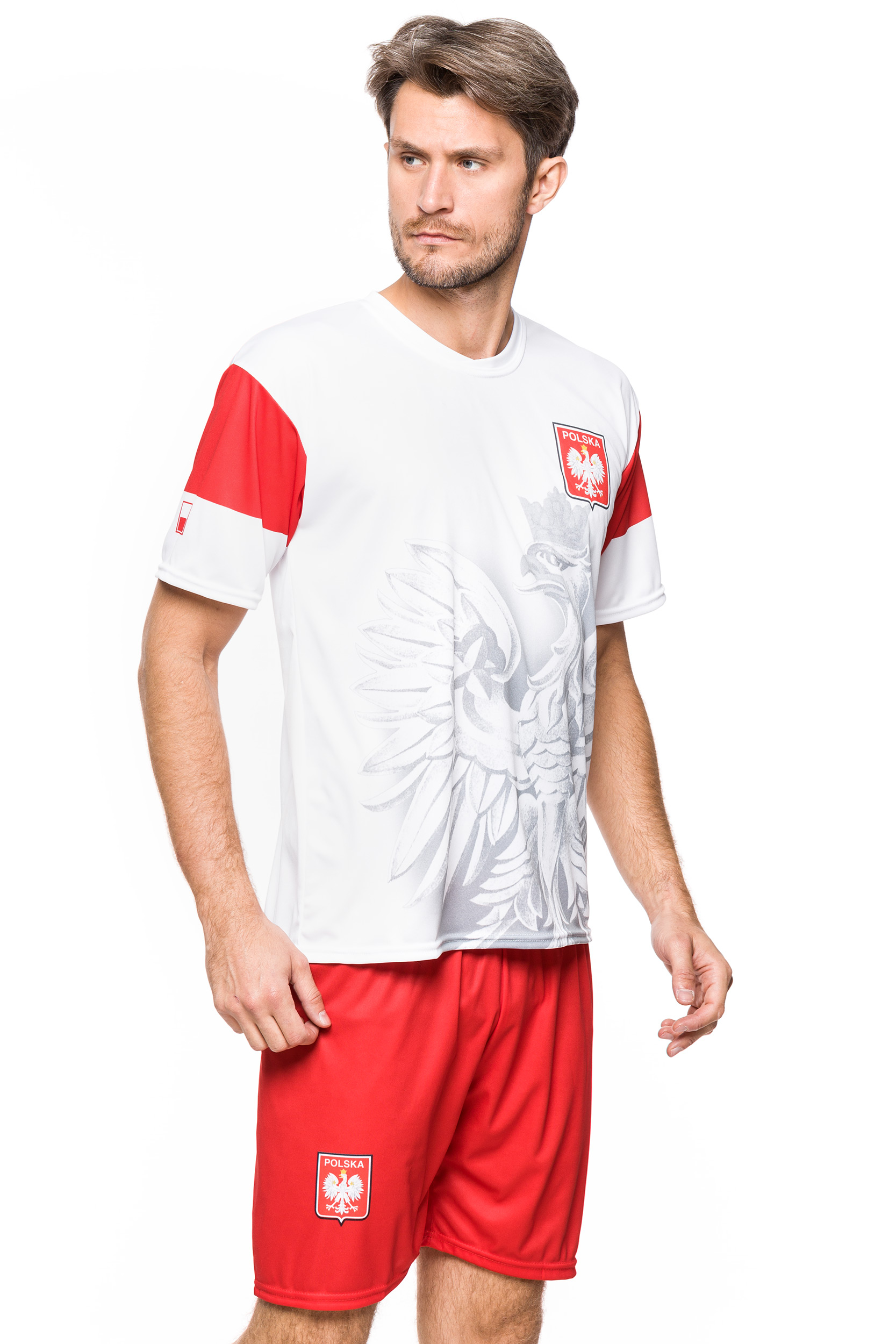 POLSKA - KOSZULKA KIBICA - SUPER ORZEŁ - TU XXXXL Rozmiar 4XL