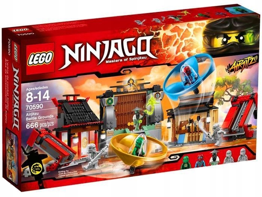 Lego 70590 @@@ Bitevní Náměstí Airjitsu @@@ Ninjago!!