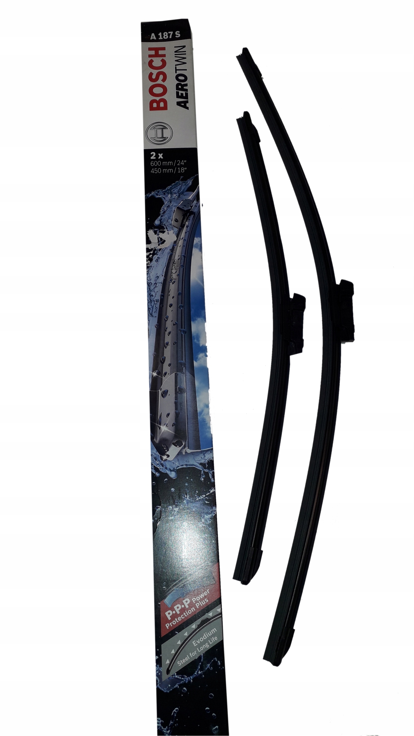 3 397 - ЩЕТКИ СТЕКЛООЧИСТИТЕЛЯ BOSCH 3397007187 A187S FIAT ALFA