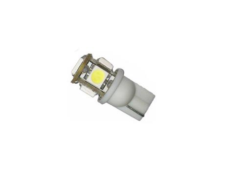 

Żarówka R10 T10 W5W 5 x smd 5050 Led 12V biała