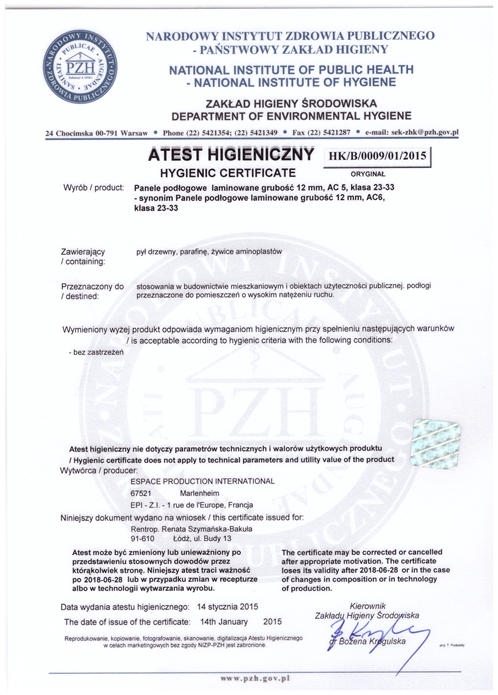 Panele Podłogowe 500 COGNAC 8mm AC5. Kod producenta 500 alsapanele