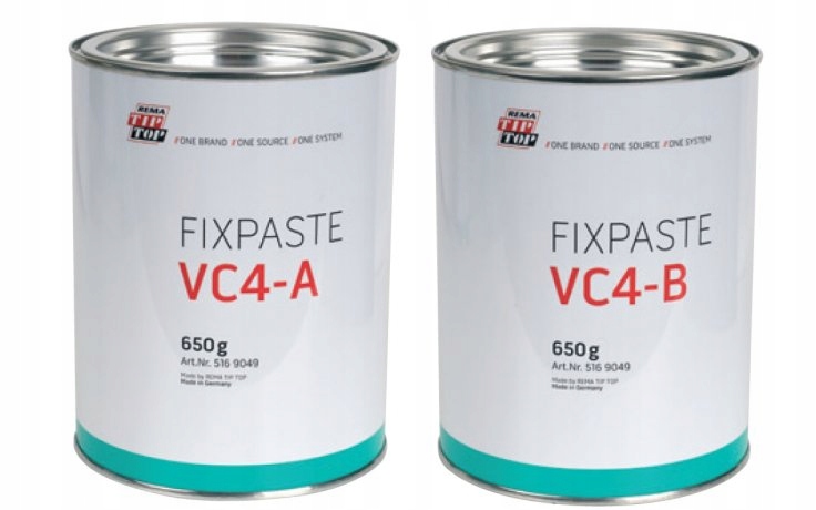 Mieszanka A B dwuskladnikowa samowulkanizujaca 650