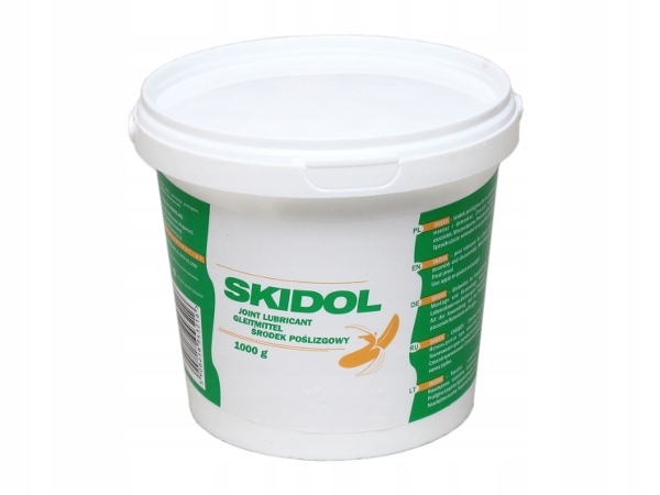 

Środek poślizgowy do montażu rur Skidol 1kg