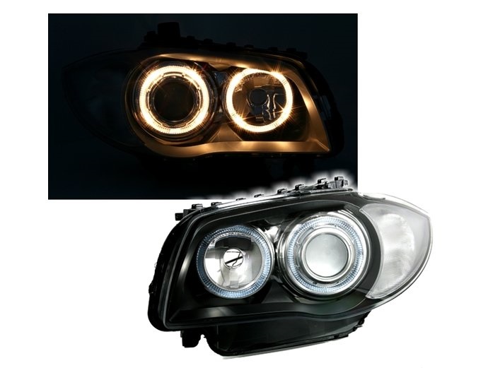 Lampy Reflektory BMW E87 E81 0411 RINGI DEPO 7169874236