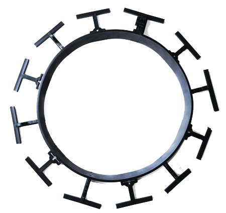 OBRZEŻE TRAWNIKOWE OGRODOWE EKOBORD 45mm ZESTAW 50m + 250 KOTEW Producent Agrobord