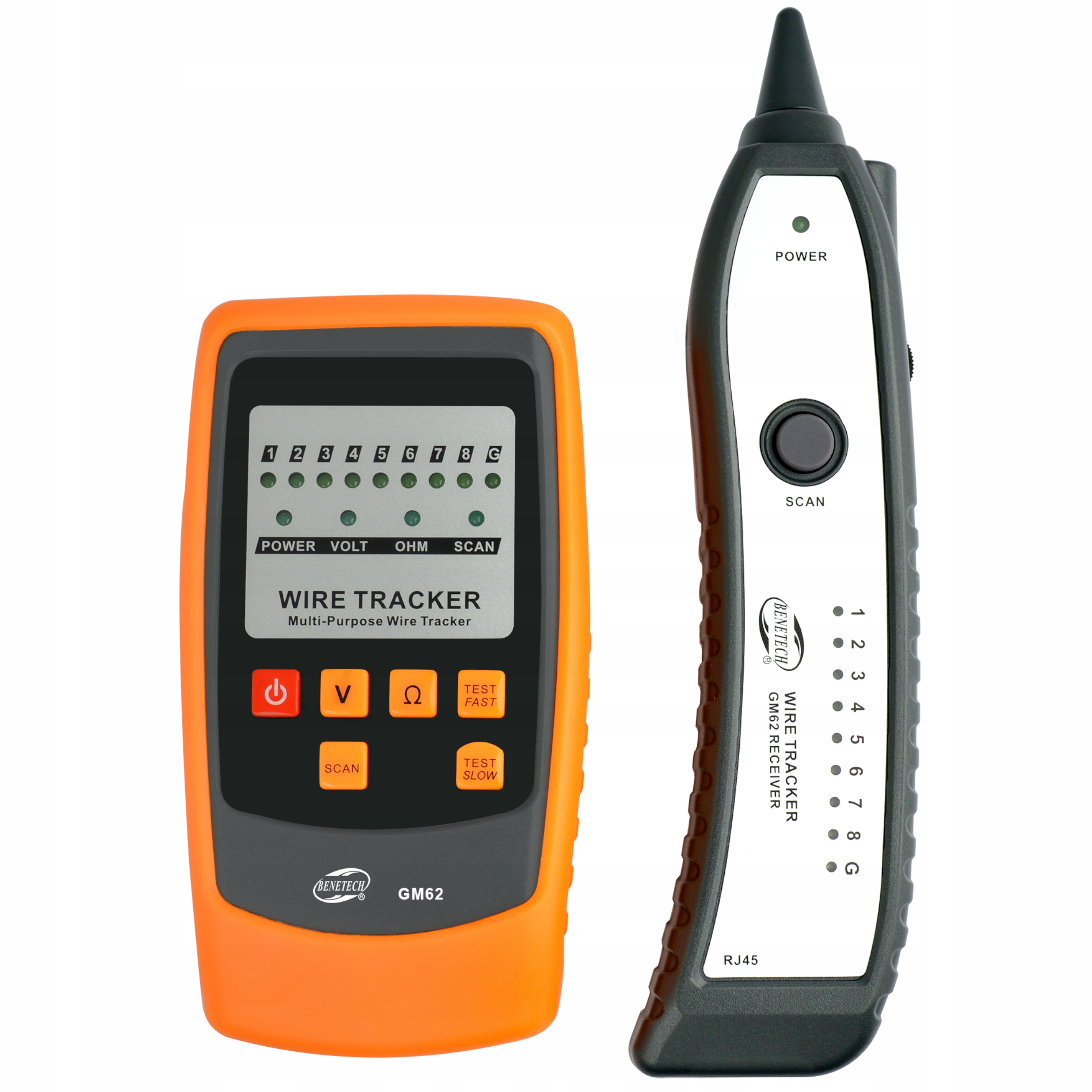 Tester kabli sieciowych Benetech GM62