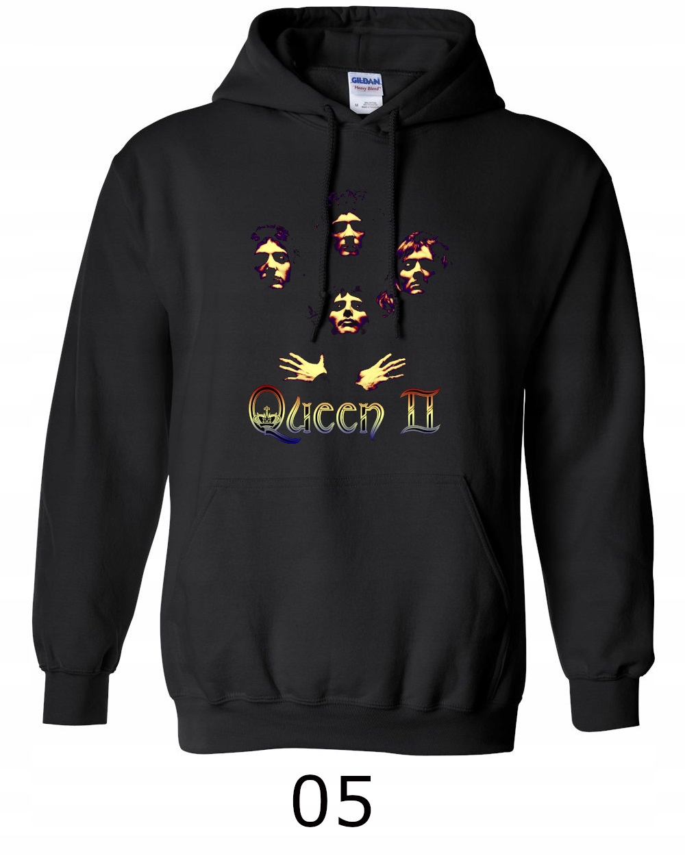

Queen Freddie Mercury Bluza z kapturem 8 Wzory XXL
