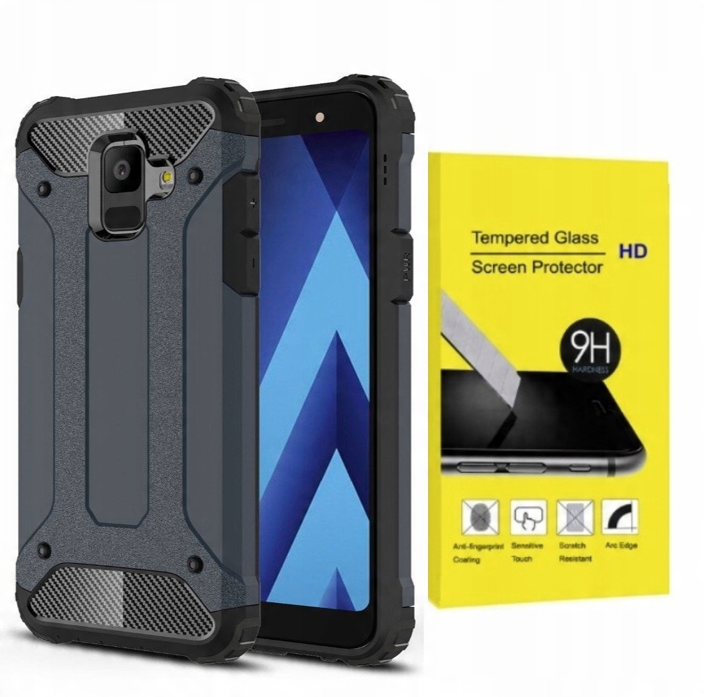 

Hybrid Armor Etui Do Samsung Galaxy J6 2018 Szkło