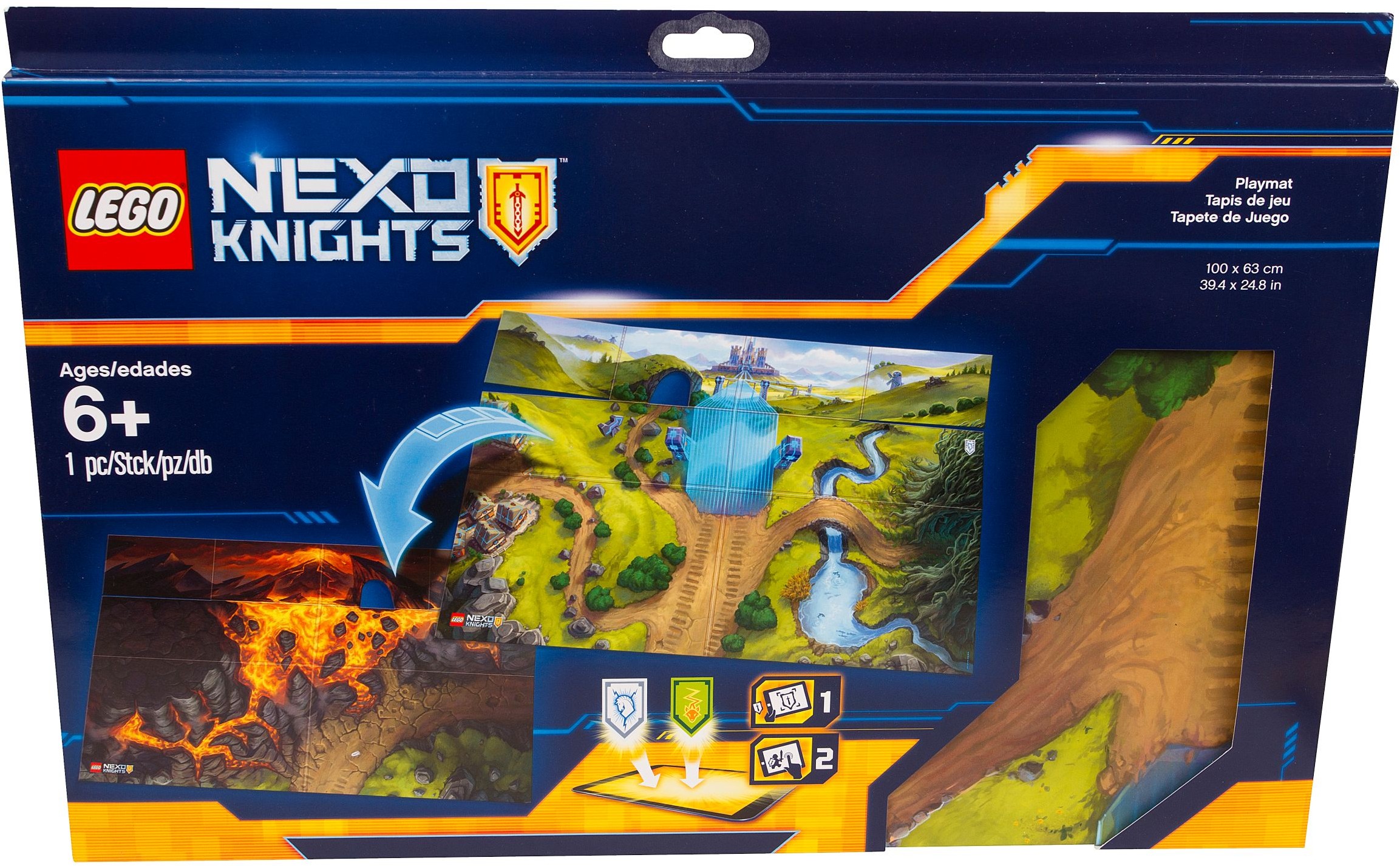 LEGO Nexo Knights 853519 NK Playmat Mata Marka LEGO