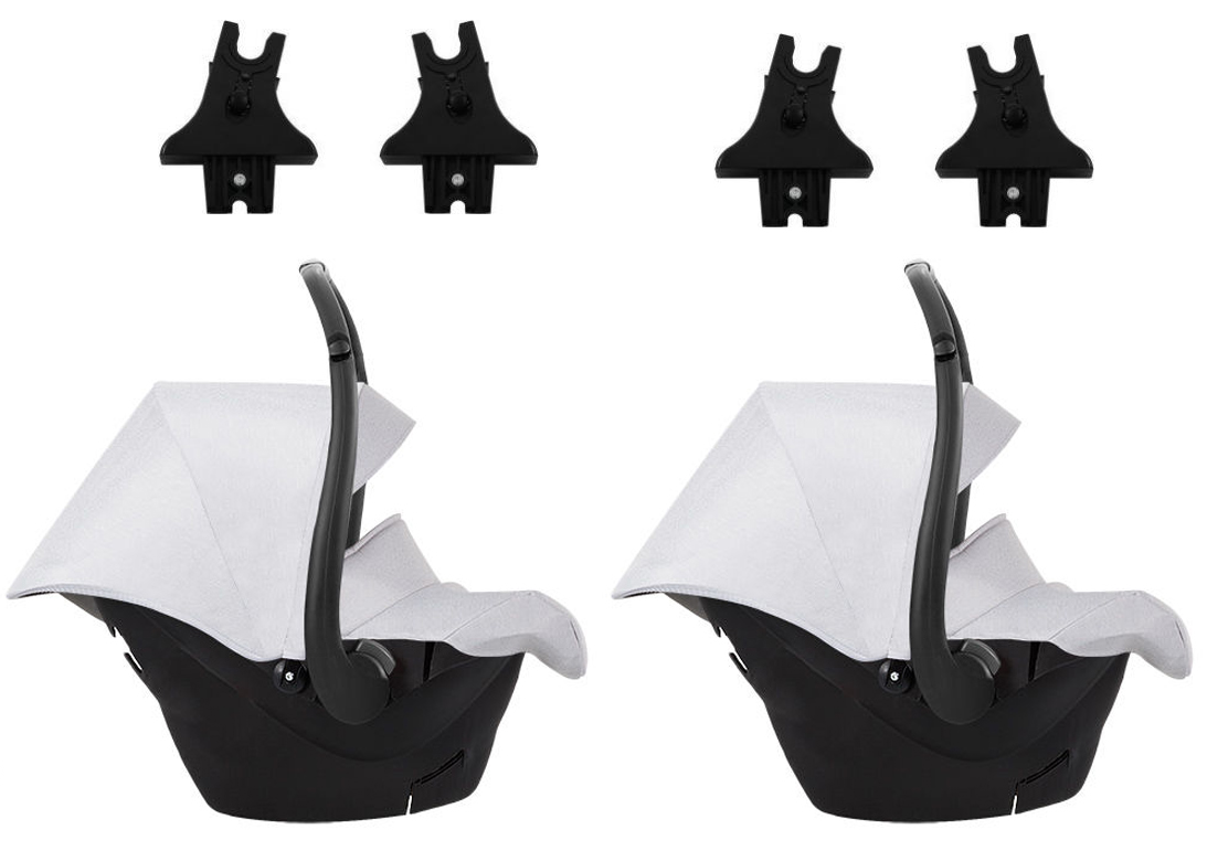 WÓZEK BEBETTO BLIŹNIAK 42 ZESTAW 3W1 MARS 0-13KG Waga wózka 10.8 kg
