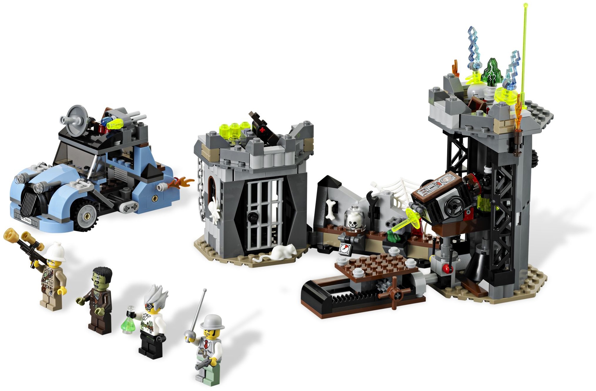 LEGO MONSTER FIGHTERS 9466 profesor i FRANKENSTEIN Płeć Chłopcy Dziewczynki