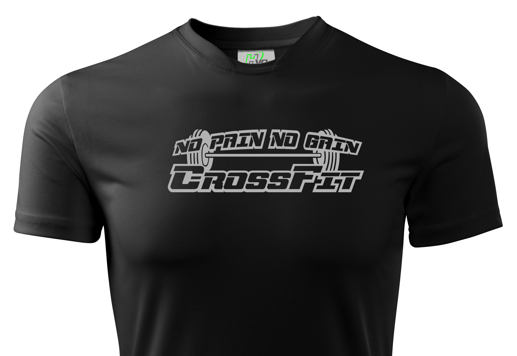 

Koszulka T-shirt Odblaskowy Nadruk Crossfit