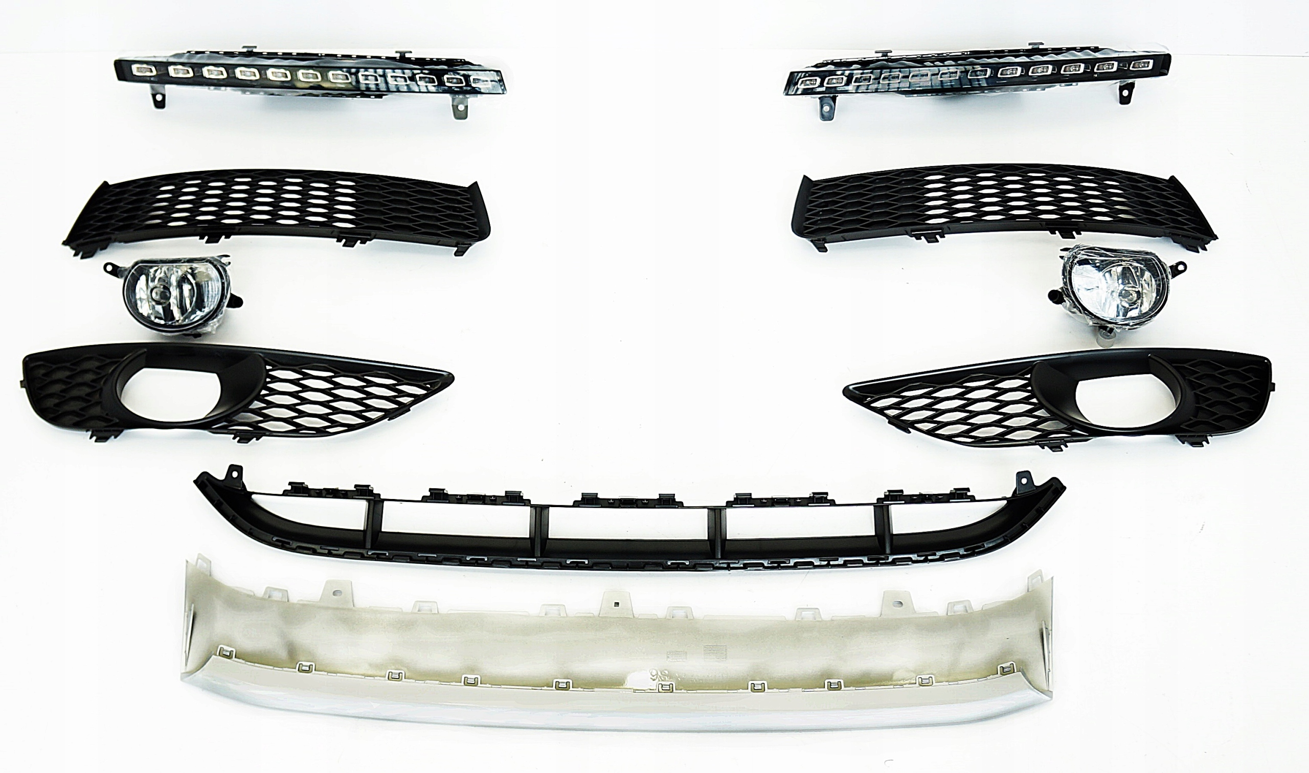 AUDI Q7 4L0 S LINE SPOILER DOKLADKA ZDERZKA 10R Installation side Front