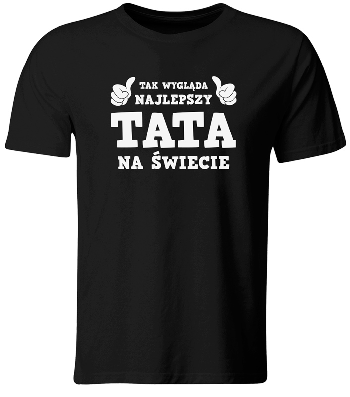 

T-shirt Najlepszy Tata Na Świecie Dzień Ojca XXL