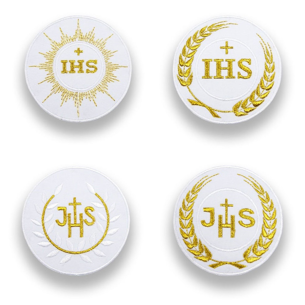 Naszywka, emblemat, aplikacja IHS I Komunia Św. 5b Płeć Uniseks