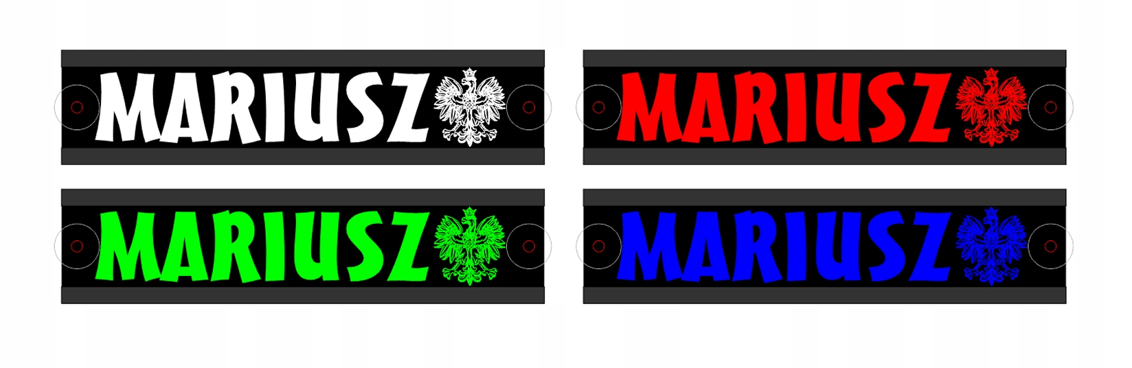 Tablica imienna ledowa 50x16 TIR LED dla kierowcy Manufacturer catalog number 0089688088067