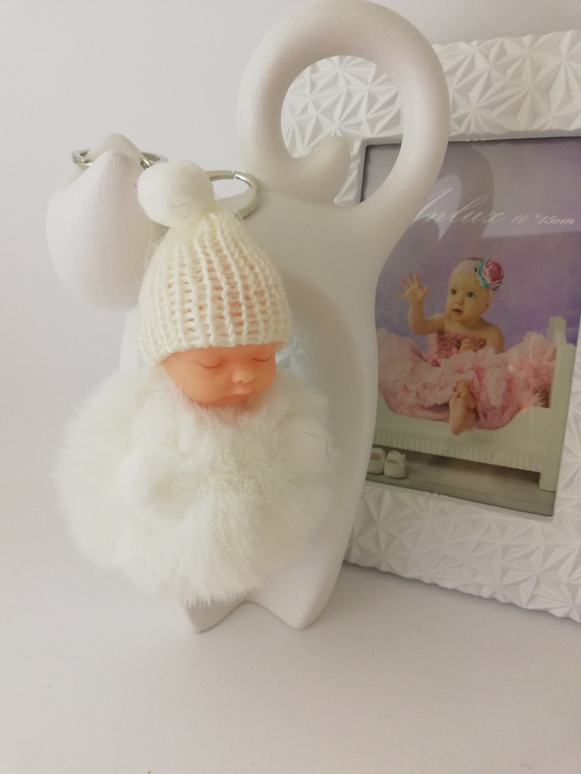 BRELOK LALKA ZAWIESZKA DO KLUCZY POMPON KEYCHAIN Płeć uniseks