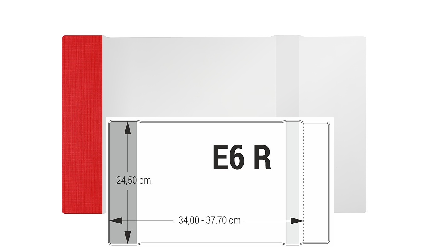 

Okładka na książkę E6 regulowana 24,2x34,0 Biurfol