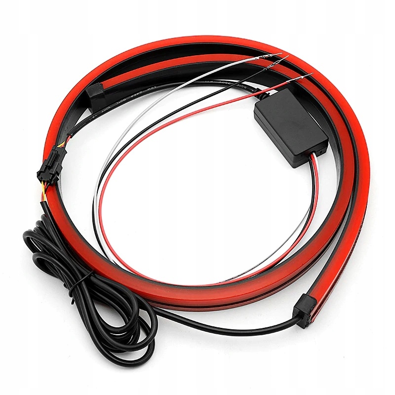 TRZECIE ŚWIATŁO STOP LED POZYCJA + PŁYWAJĄCY DYNAMICZNE KIERUNKOWSKAZ 100cm